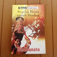 SEGELAS BERAS UNTUK BERDUA